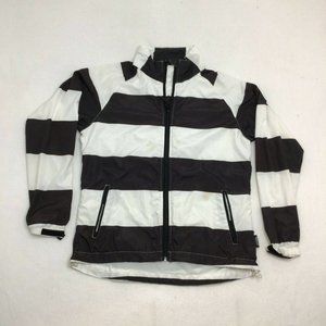 Men's Abacus small thin black and white jacket spring jacket wind-breaker